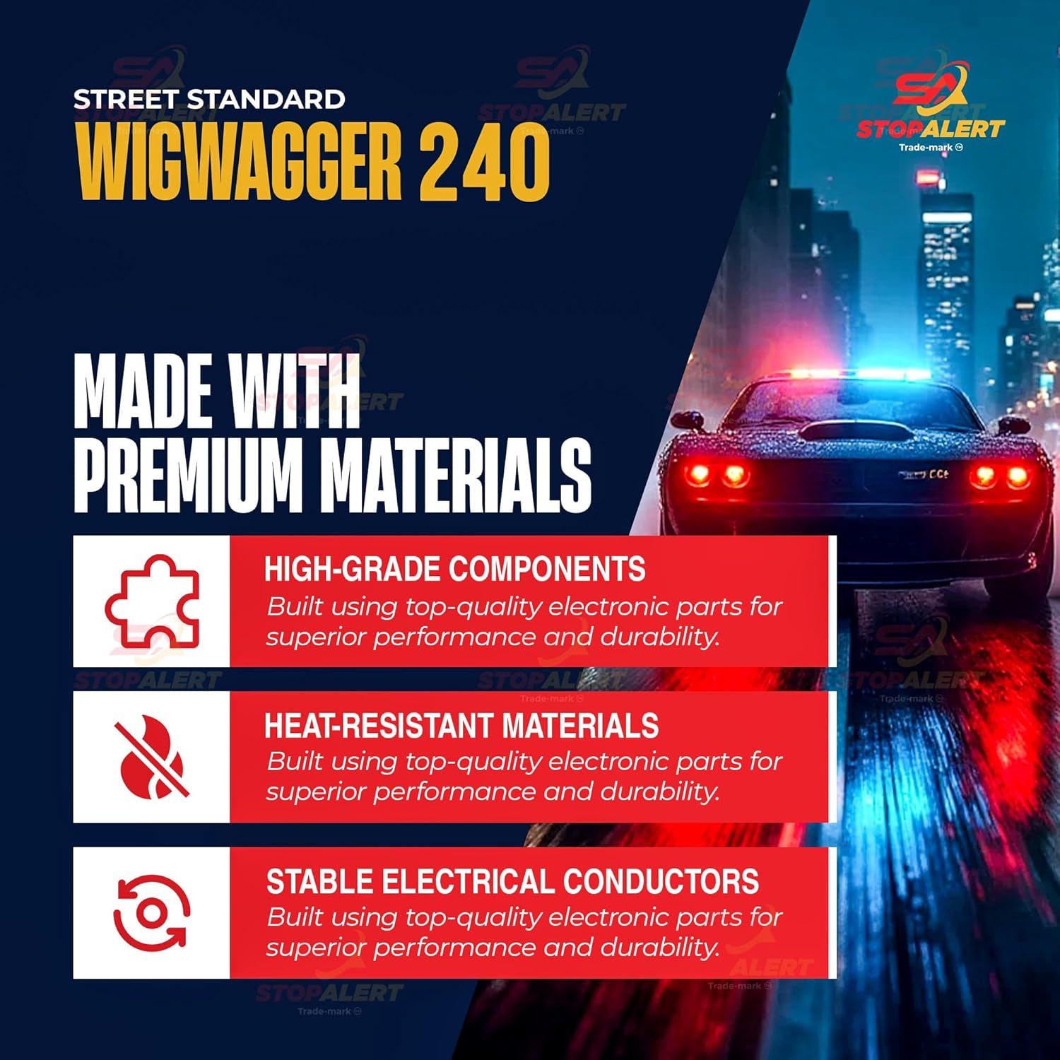Headlight Wig Wagger 240 Flasher Relay - 12V For All Vehicle