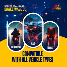 Stop-Alert Brake Wave 36 – Heavy Duty 36 Selectable Flash Patterns | Electronic Led Brake Flasher | Strobe Module Relay