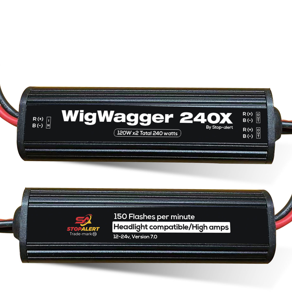 Headlight Wig Wagger 240 Flasher Relay - 12V For All Vehicle