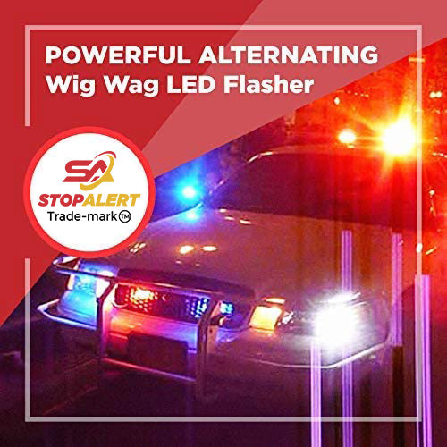 WigWager 72-Emergency Vehicle LED Flasher Relay-Waterproof